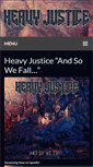 Mobile Screenshot of heavyjustice.com